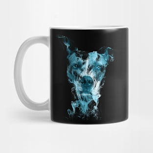 Staffie in the Smoke // Bilcos Designs T-Shirt Mug